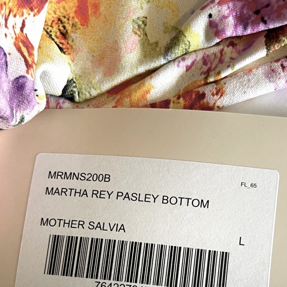 MARTHA REY Pasley Bikini Bottom in Mother Salvia - Picture 6 of 7